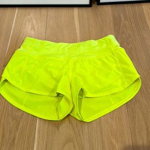 Lululemon speed up low rise size 2